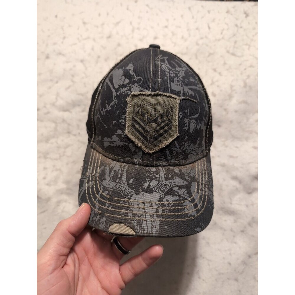 Buck Wear Mesh Snapback Truckers Hat Deer Hunting